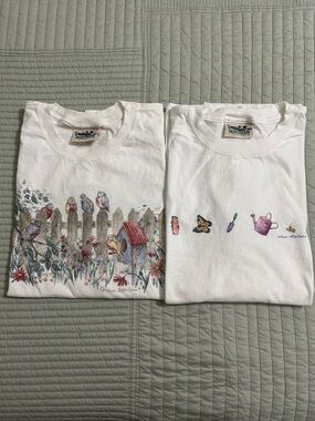 Two Northern Reflections Garden Prints Tees